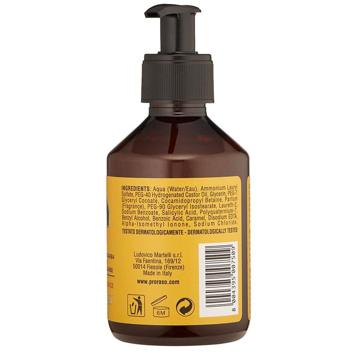 Proraso Beard Wash Wood & Spice 200ml